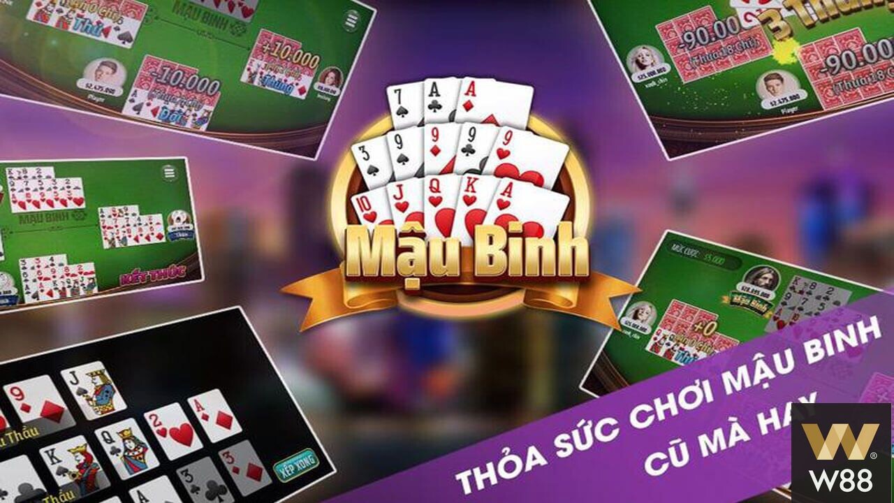 Mậu Binh W88 đòi hỏi anh em cần tính tư duy cao mới dễ dành về phần thắng