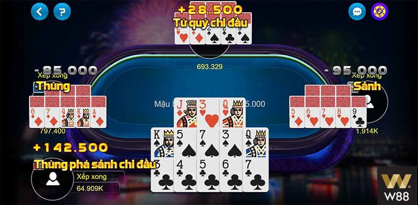 Chi tiết về cách chơi game Mậu Binh tại nhà cái W88 tân thủ cần ghi nhớ